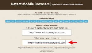 Detect mobile browser step 2